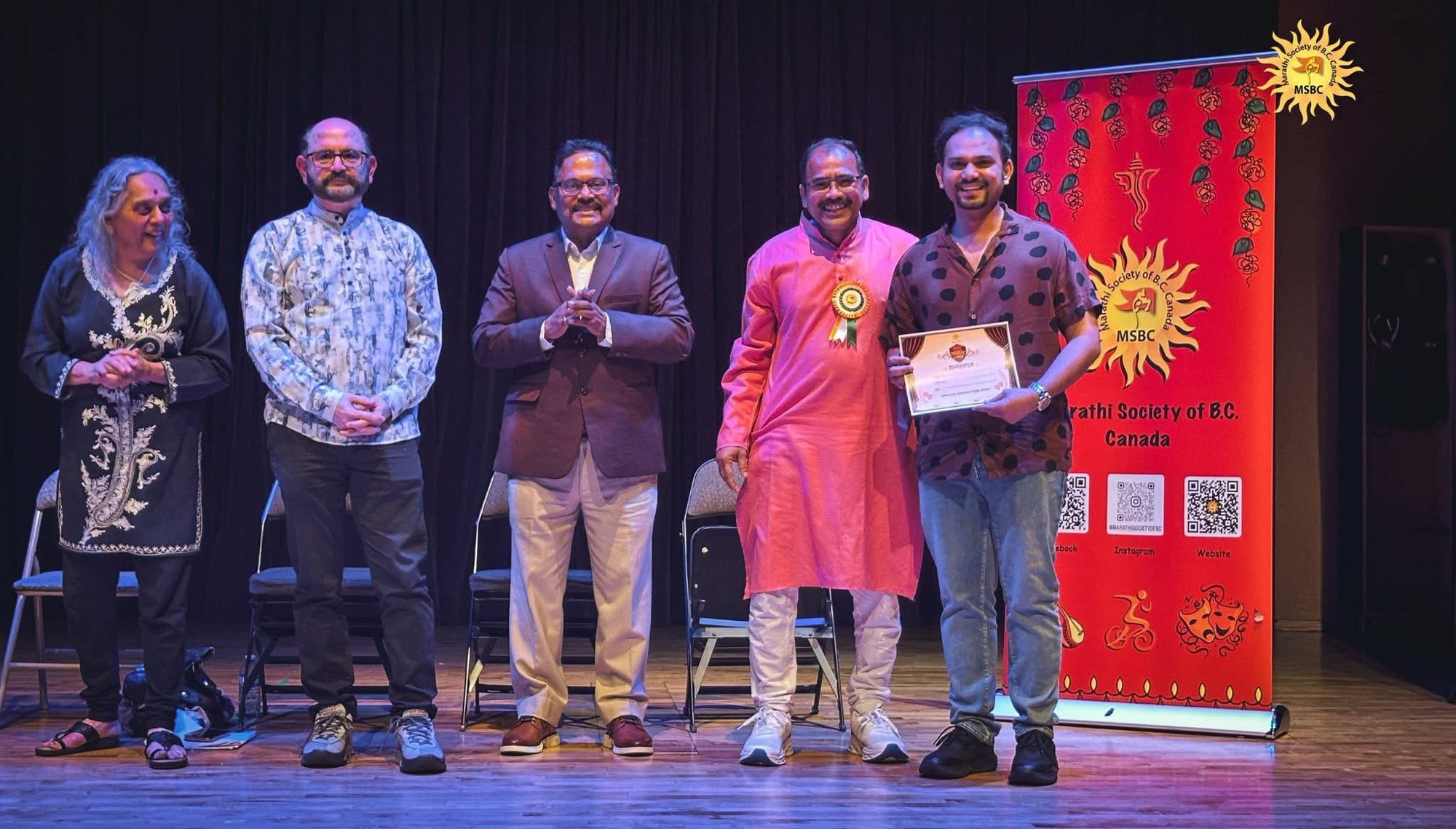 Ekankika Spardha award ceremony — Vancouver, BC · June 2026.