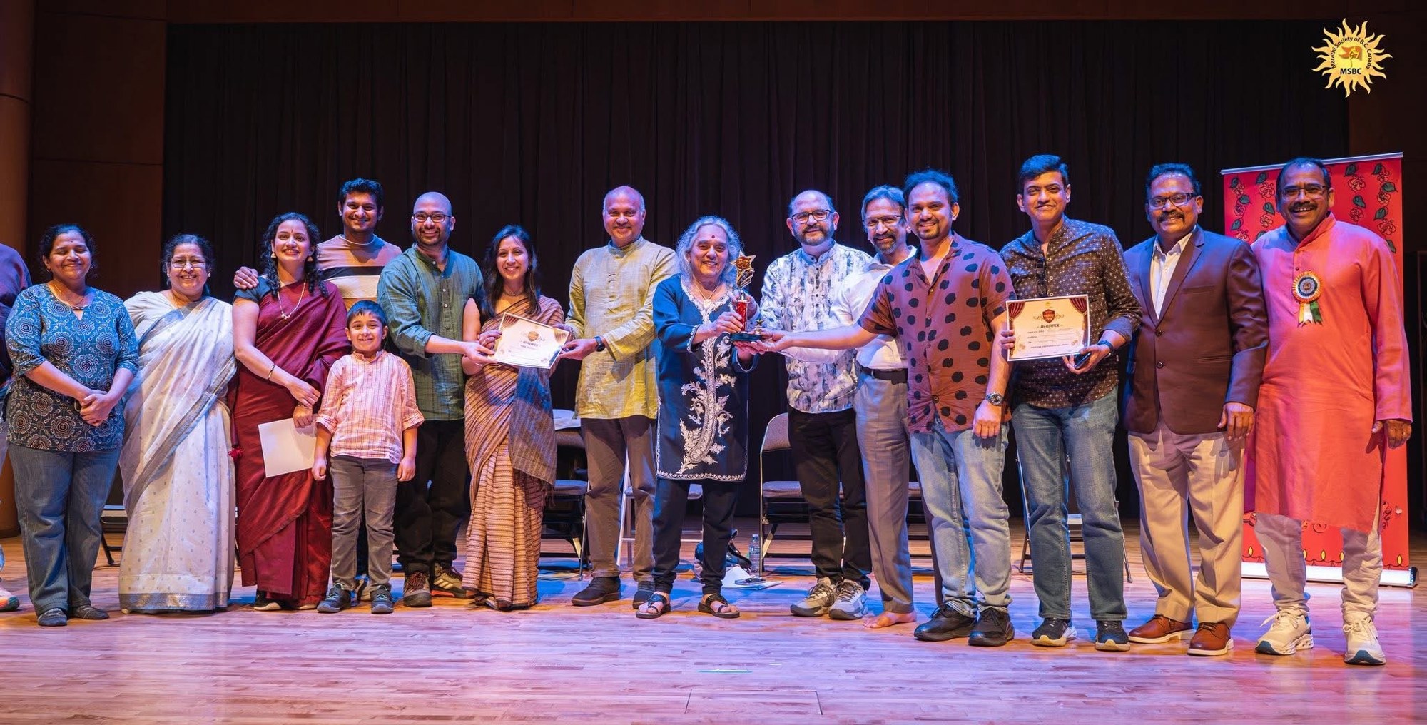 Celebrating the participants at Ekankika Spardha — Vancouver, BC · June 2026.