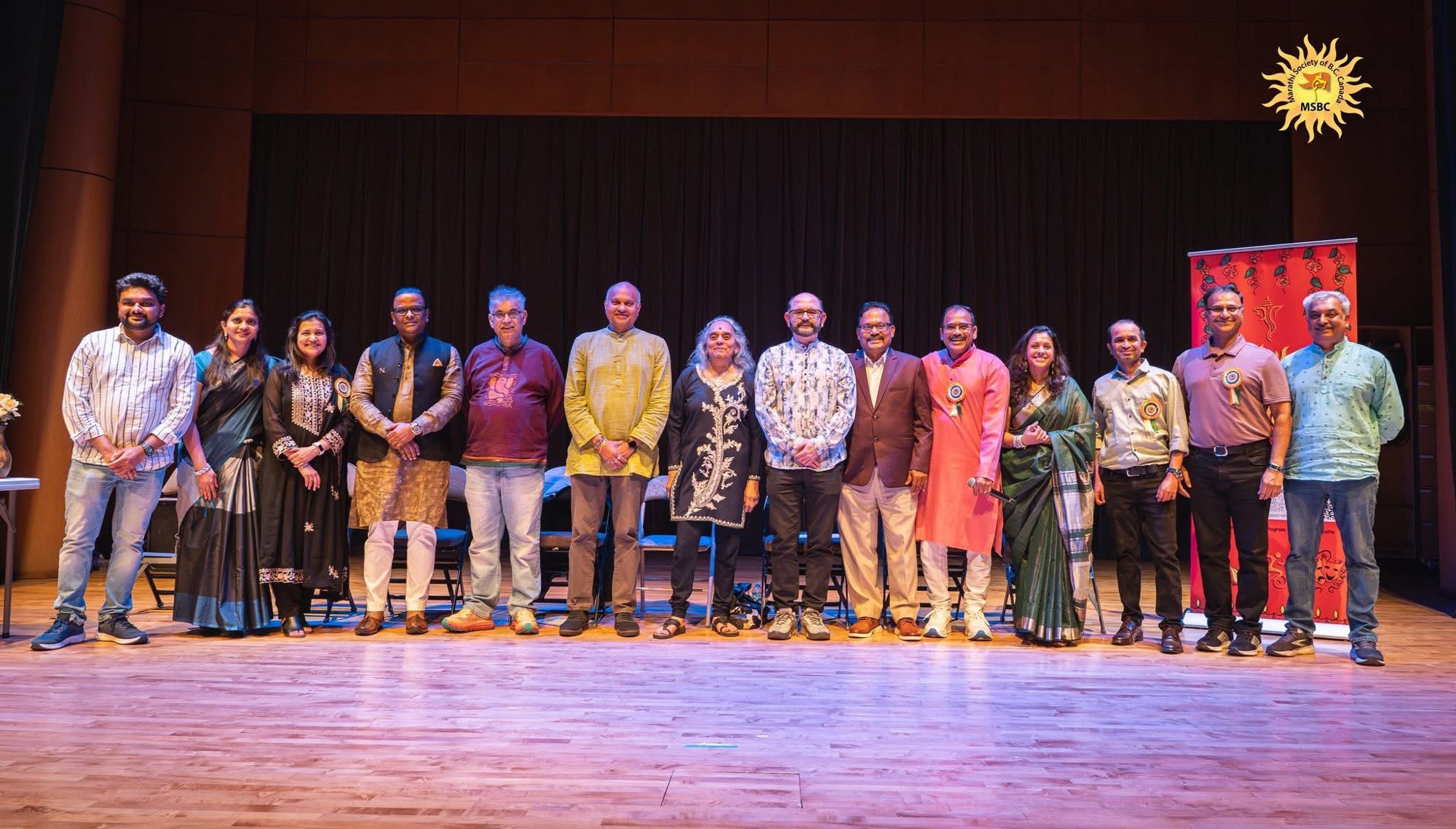 Together on stage at Ekankika Spardha — Vancouver, BC · June 2026.